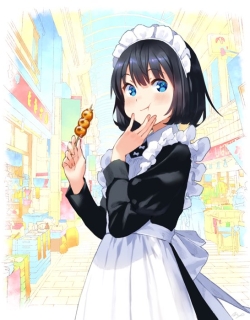 Maid-san wa Taberu Dake